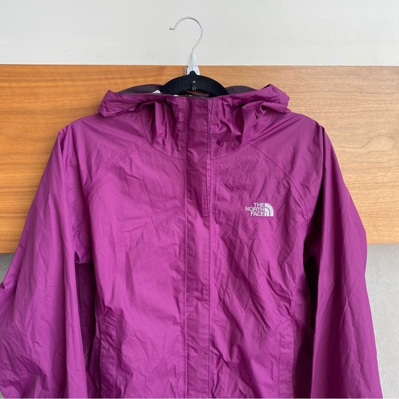 The North Face Venture Waterproof Dryvent Hooded Rain Jacket Purple, Size S - Picture 2 of 14